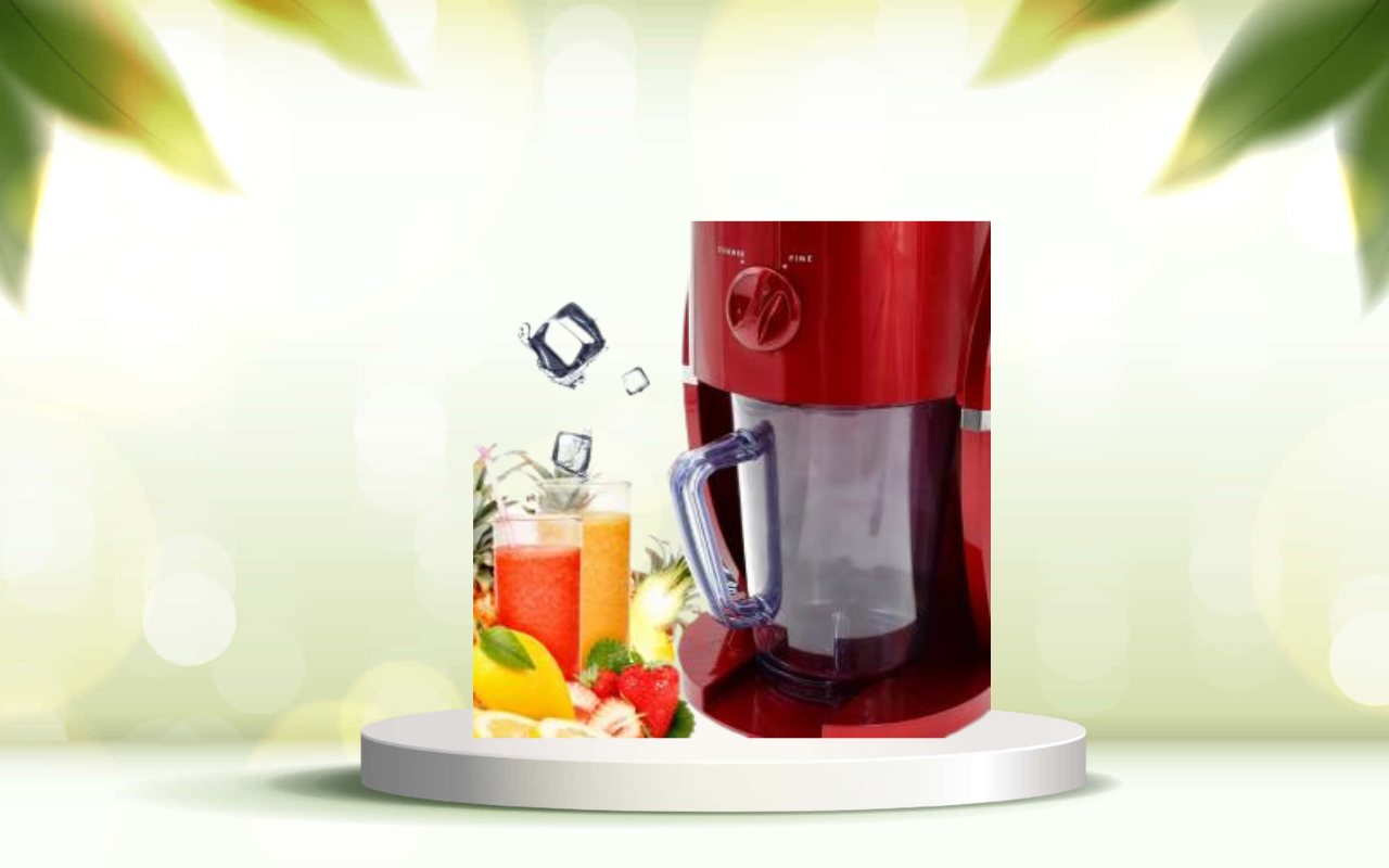 Scopri il tritaghiaccio elettrico in acciaio inox: prepara cocktail e granite perfetti