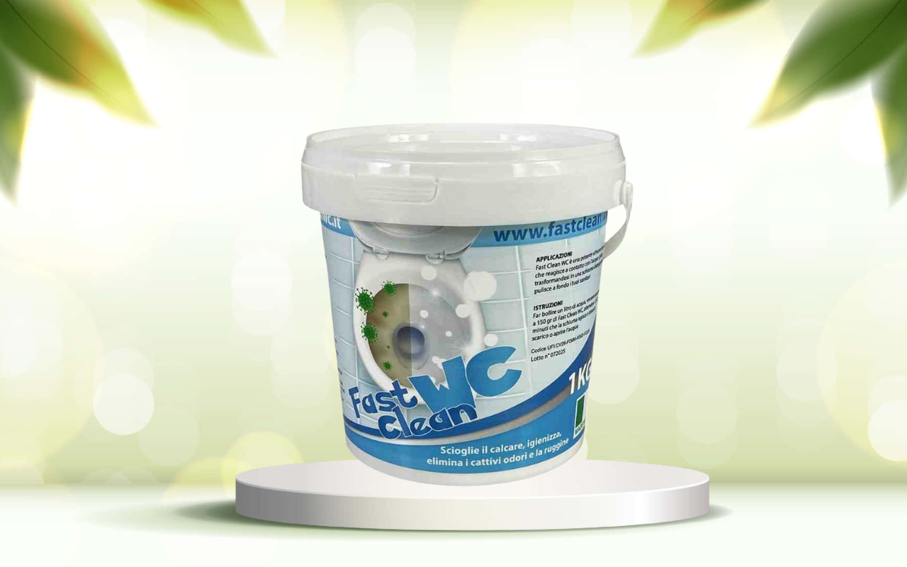 Scopri come eliminare calcare e macchie dal WC senza fatica con Fast Clear WC